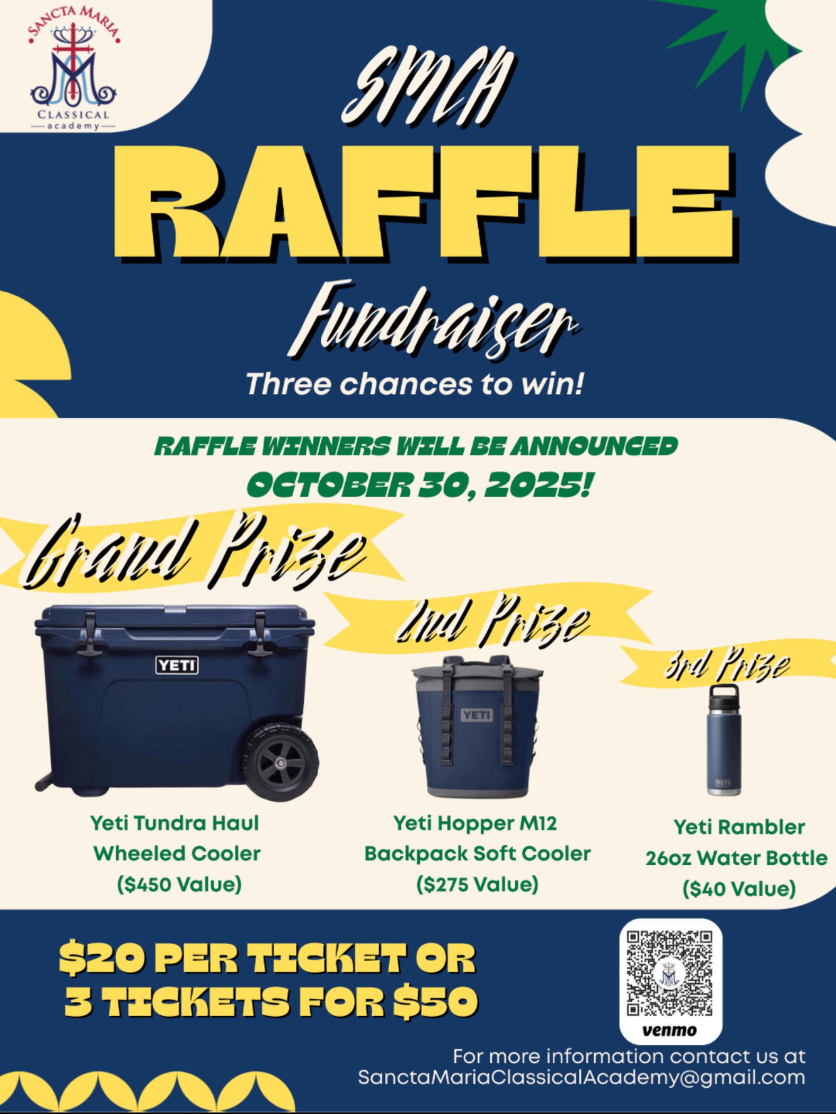 Yeti Fundraiser 25-26